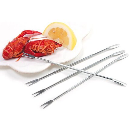 Norpro SEAFOOD FORK SS 4PK 6"" 801